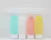 Envases botella recargable Dispensador Cremas Líquidos Set x 4