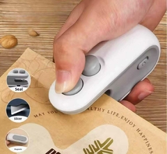 Sellador de bolsas térmico manual cierre hermetico carga usb