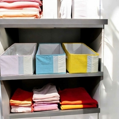 Canasto Cesto organizador decorativo plegable juguetes multiuso - comprar online