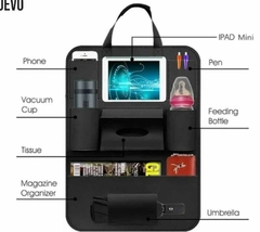 Organizador asiento porta objetos tissue cuero sintetico - Baluni
