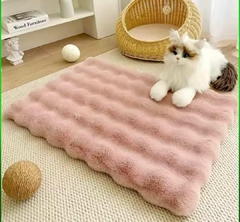 Alfombra antideslizante para hogar baño pelo suave - comprar online