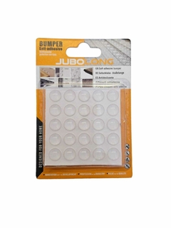 Topetina almohadilla adhesiva silicona protector puertas x 25