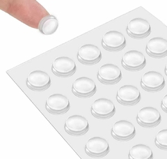 Topetina almohadilla adhesiva silicona protector puertas x 25 - comprar online