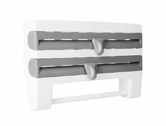 Porta rollo papel film con estante para amurar - Baluni