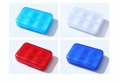 Pastillero organizador remedios portátil carteras viajes - Baluni