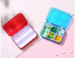 Pastillero organizador remedios portátil carteras viajes - comprar online