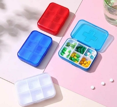 Pastillero organizador remedios portátil carteras viajes