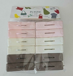 Broches Ropa Tender Linea Pastel x 12 - comprar online
