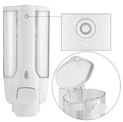 Dispenser de jabón liquido crema alcohol en gel shampoo pared en internet