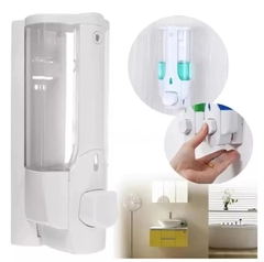 Dispenser de jabón liquido crema alcohol en gel shampoo pared - Baluni