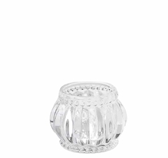 Porta Vela Vidrio Candelabro Pack x 2 unid