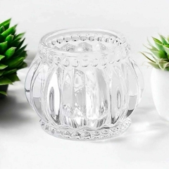 Porta Vela Vidrio Candelabro Pack x 2 unid - tienda online
