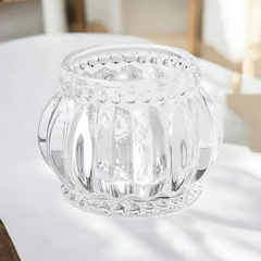 Porta Vela Vidrio Candelabro Pack x 2 unid - Baluni