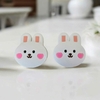 Set x 2 topetinas protector pared silicona adhesivo