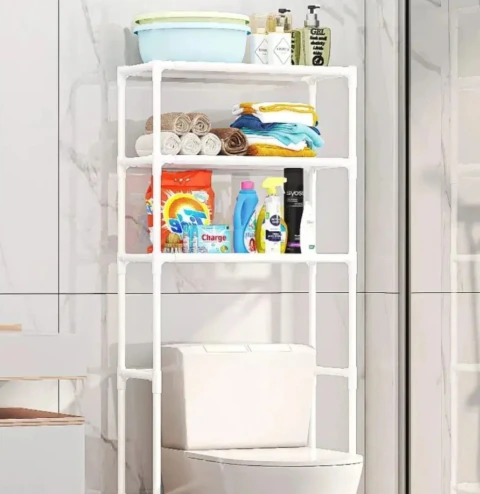 Organizador Estanteria Para Baños 3 Niveles Almacenamiento Multifuncion