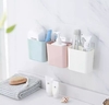 Organizador porta cepillos accesorios adhesivo