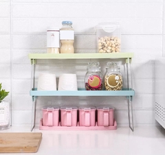 Estante Organizador Mesada Alacena Plegable Mediana - comprar online
