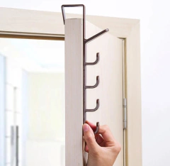 Percha Barral Organizadora con Ganchos Vertical para Puertas