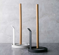 Porta Rollo Papel Cocina Madera Hierro Línea Deco en internet