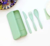 Set Cubiertos en Estuche Vianda para Llevar .