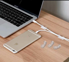 Organizador Cables adhesivo plancha x 16 unidades en internet