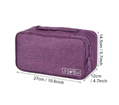 Organizador ropa interior con divisiones viaje - tienda online