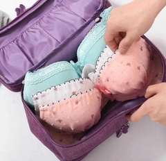 Organizador ropa interior con divisiones viaje - comprar online