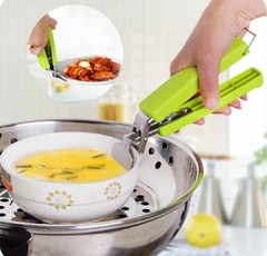 Pinza cocina sujeta platos fuentes ollas caliente - comprar online