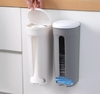 Dispenser organizador bolsas adhesivo pared
