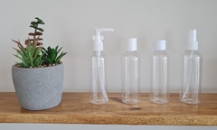 kit envases recargables cosmetica gel vaporizador - Baluni