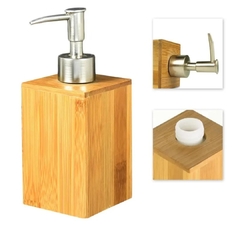 Dispenser Jabon Liquido Baño Bamboo - Baluni