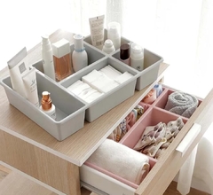 Organizador accesorios escritorio con divisiones. - comprar online