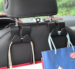 Soporte Gancho Doble Multiuso Para Colgar Accesorios Auto - comprar online