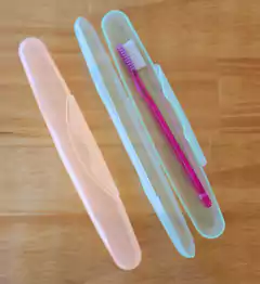 Estuche funda Porta Cepillo de Dientes Portatil