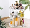 Organizador accesorios Cosmeticos dos bandejas giratorias