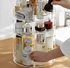 Organizador accesorios Cosmeticos dos bandejas giratorias en internet