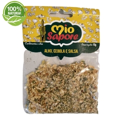 ALHO, CEBOLA E SALSA (embalagem de 15g) - MIO SAPORE