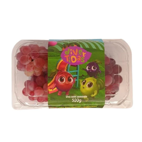 UVA ROSA SEM SEMENTE DIVERTIDAS 500G - SILVESTRIN - comprar online