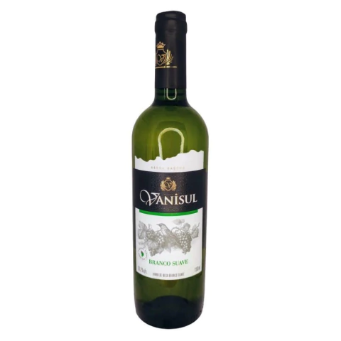 VINHO DE MESA BRANCO SUAVE - VANISUL - 750ml - comprar online