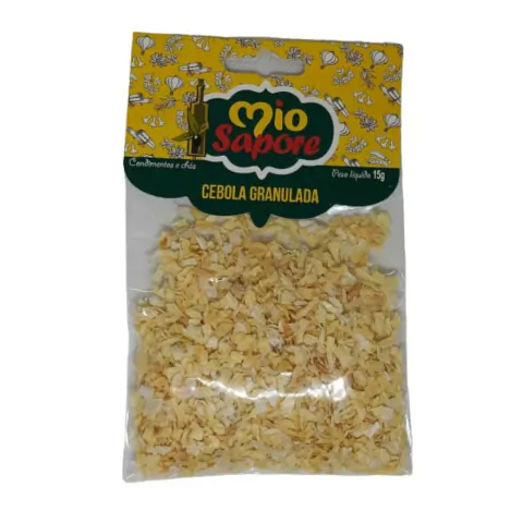 CEBOLA GRANULADA (embalagem de 15g) - MIO SAPORE