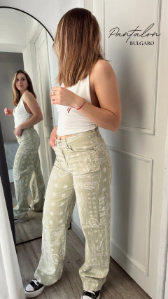 Pantalón Bulgaro tiro medio