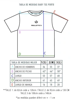 Remera Baby Tee Porto - comprar online
