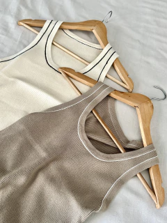 Musculosa de hilo Malta - comprar online