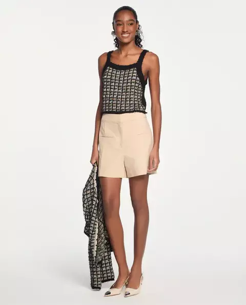 BPV26 011 TOP COM ALCAS NIKKI TWEED - comprar online