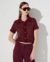 TWI25 010 BLUSA GOLA POLO ANTONELLA TWEED - comprar online