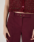 TWI25 010 BLUSA GOLA POLO ANTONELLA TWEED - VERNISSAGE