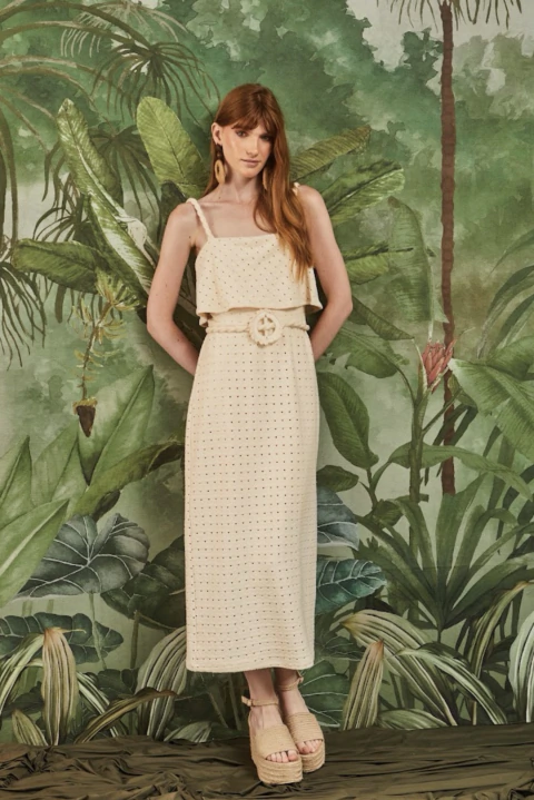 VESTIDO JACQUARD LAISE 62608705
