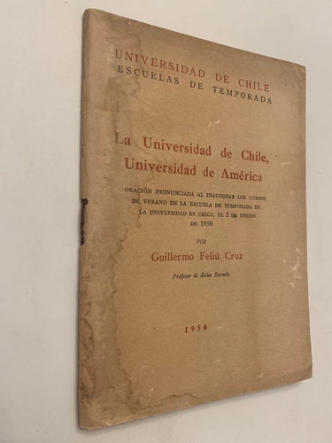 La Universidad De Chile Universidad De América