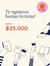 Gift Card - Tarjeta de regalo por $25.000 en internet
