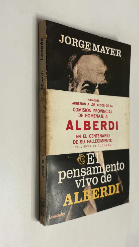 El pensamiento vivo de Alberdi - Jorge Mayer - comprar online